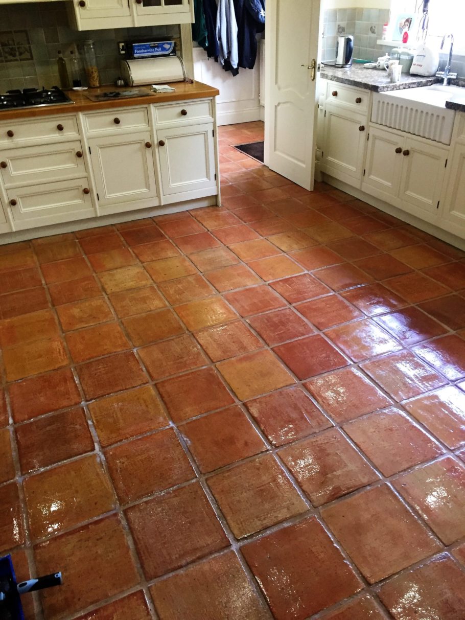 How to deep clean Quarry tiles in Wigan - Victorian Floor Cleaning