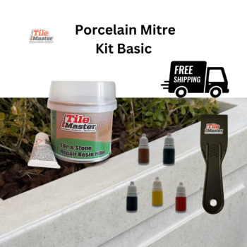 Porcelain Mitre Edge Kit Basic – Professional Tile Edge Repair & Finishing Kit