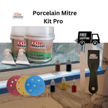 Porcelain Mitre Edge Kit Pro – Professional Tile Edge Repair & Finishing Kit