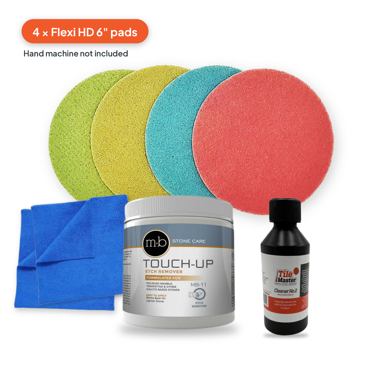 MB-11 Deep Etch Repair Kit with Flexi Diamond Pads