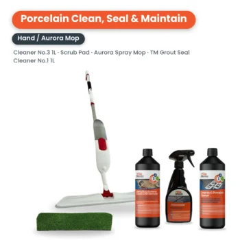 Porcelain Clean, Seal & Maintain Kit – Hand / Mop